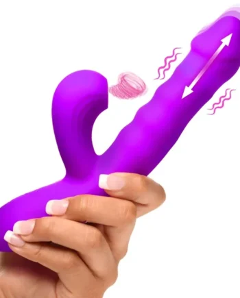 Thrusting and Sucking Rabbit Vibrator