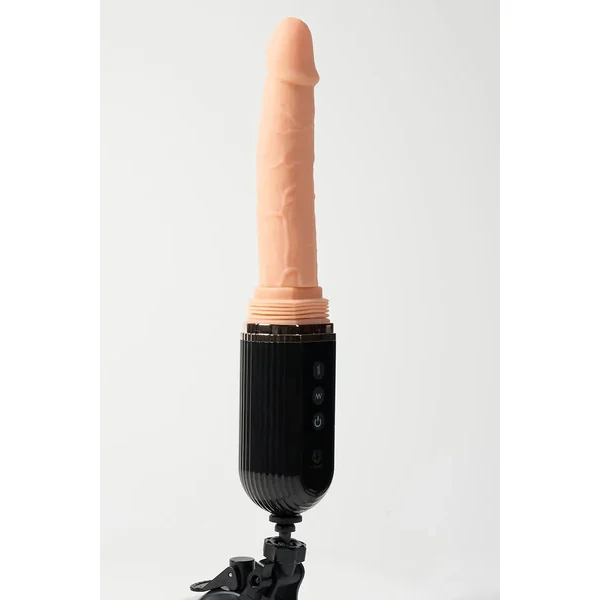 Thrusting & Vibrating Dildo with Suction Cup & Remote Control – Realistic, Rechargeable & Waterproof