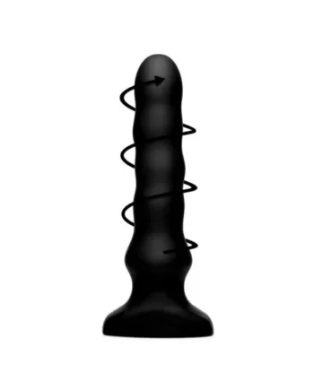 THUNDERPLUGS VIBRATING & SQUIRMING SILICONE PLUG W/ REMOTE CONTROL