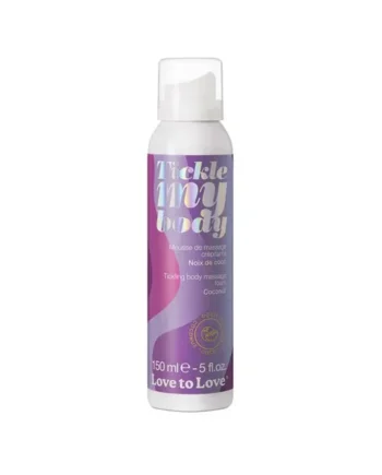 Tickle my Body Massage Foam Coconut by Love to Love