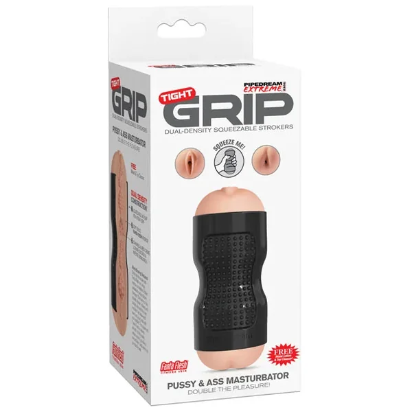 Tight Grip Squeezable Strokers – Pussy & Ass