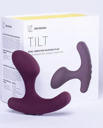 Tilt Warming Prostate Massager by Lora Dicarlo