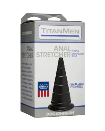 TitanMen – Anal Stretcher – 6 inches Black