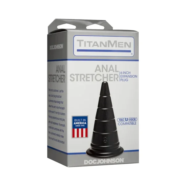 TitanMen – Anal Stretcher – 6 inches Black