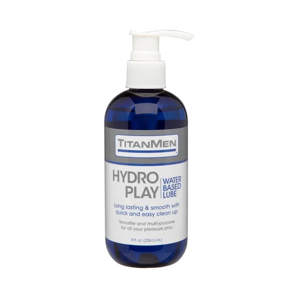 TitanMen – Hydro- Play Water Based Glide 8oz.