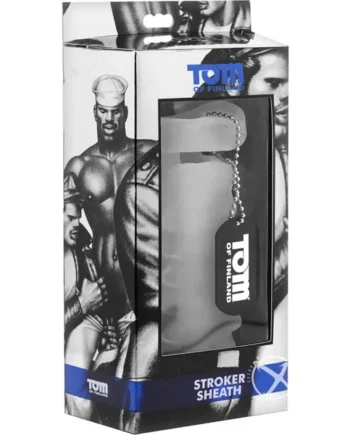 Tom Of Finland Stroker Sheath Masturbation Sleeve White 5.5 Inch