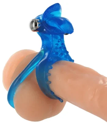Tongue Vibe Cock and Ball Ring