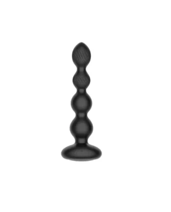 TORNADO Rotating Beaded Anal Probe – Black