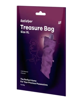 Toy Bag Treasure Bag Size XL Purple