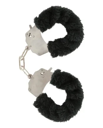 TOYJOY - FURRY FUN CUFFS BONDAGE BLACK