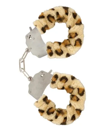 TOYJOY - FURRY FUN CUFFS BONDAGE LEOPARD