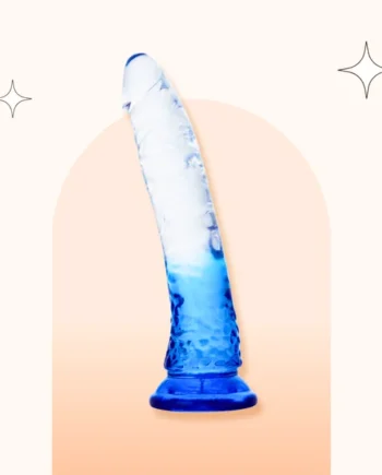 Transparent Jelly Dildo with Powerful Suction Cup