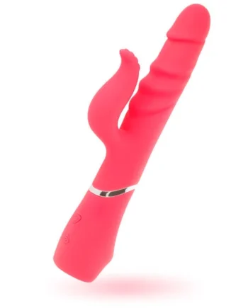 Treasure montana rotation imprecious silicone pink curve stimulator sex toy woman