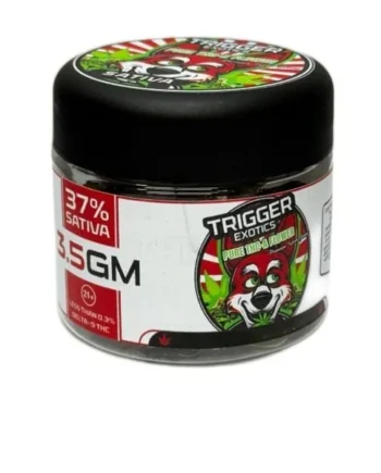 Trigger Exotics Pure 3.5g THC-A Flower Super Lemon Haze Sativa