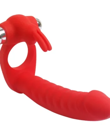 Trinity Fun Evil Teaser Vibrating Double Penetration Cock Ring
