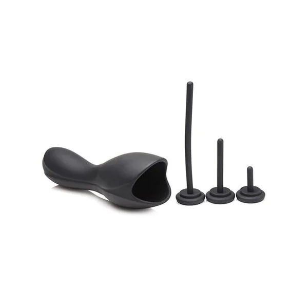 Trinity Men Vibrating Penis Head Teaser With Urethral Sounds