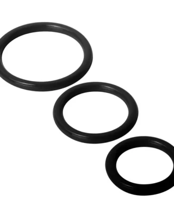 Trinity Silicone Cock Rings