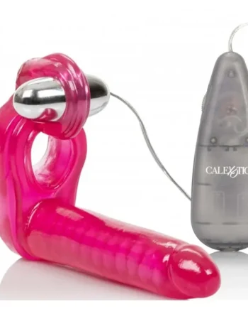 Triple Stimulator Flexible Probe And Enhancer With Removable Multispeed Bullet Pink