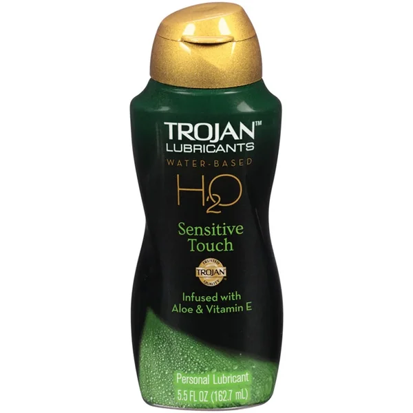 Trojan Lubricants H2O Sensitive Touch 5.5oz.