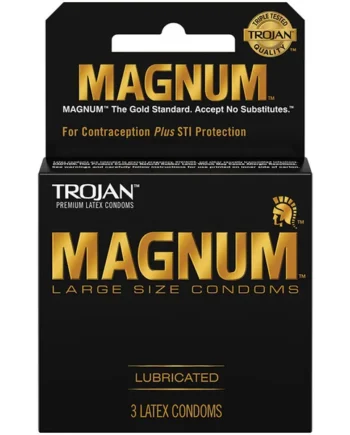 Trojan Magnum Condoms (3 Pack)