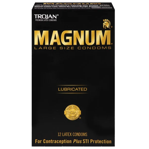 Trojan Magnum Condoms - Box Of 12