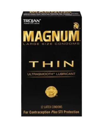 Trojan Magnum Thin - 12 Pack