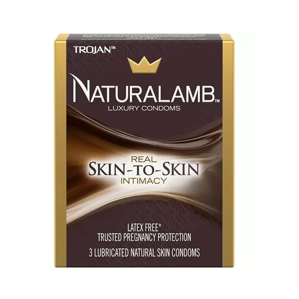 TROJAN NATURALAMB CONDOMS 3PK