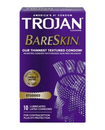 Trojan™ Studded Bareskin™ Condoms