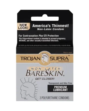 Trojan Supra Bareskin Polyurethane - 3 Pack