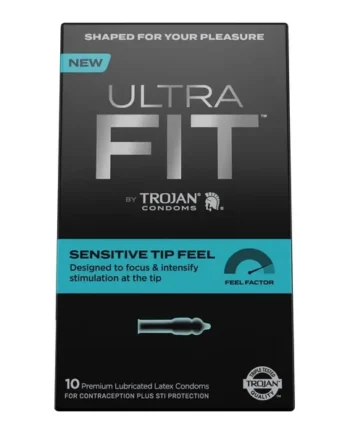 Trojan™ Ultra Fit™ Sensitive Tip Feel Condoms