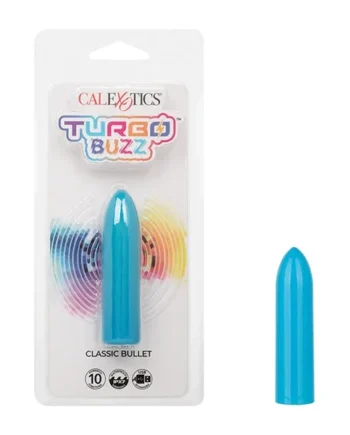 Turbo Buzz Classic Bullet Stimulator – Blue