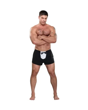 Tuxedo Boxer - One Size - Black
