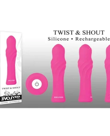 Twist & Shout Vibrator 5" by Evolved