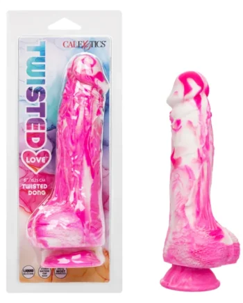 TWISTED LOVE TWISTED DONG 6 IN PINK