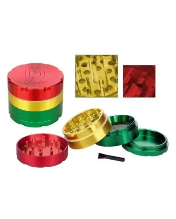 Uber Grinder 4pc CNC 62mm 2.5in Rasta