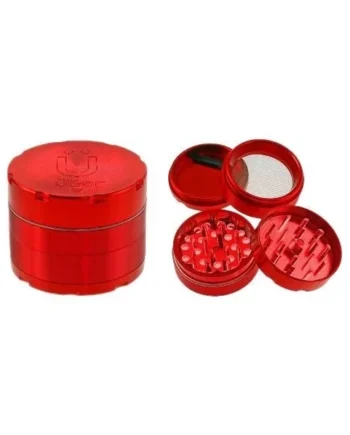 Uber Grinder 4pc CNC 62mm 2.5in Red