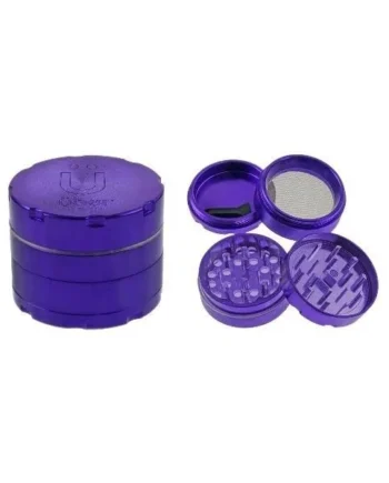 Uber Grinder 4pc CNC 76mm 3in Purple