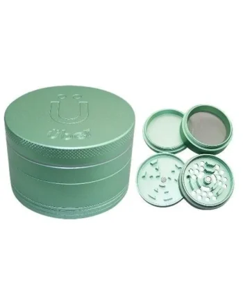 Uber Grinder 5.0 2.5in 5pc 63mm CNC Matte Green