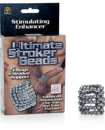 Ultimate Male Stroker Beads Cock Ring Stroker Combo