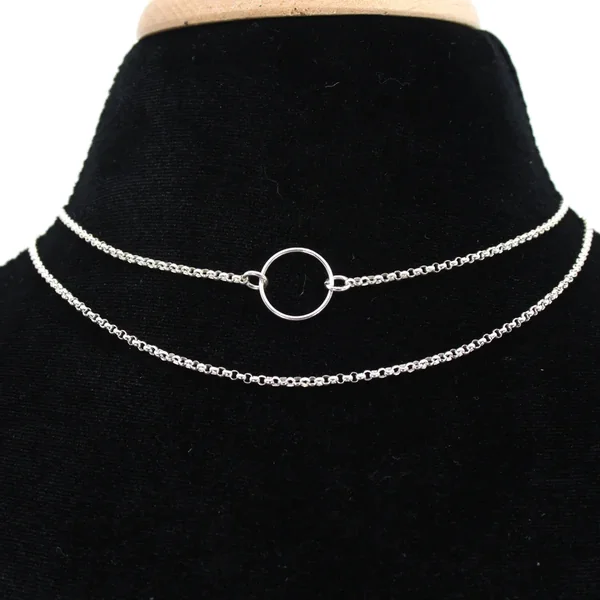 Ultra Discreet Double Layer Ring of O Day Collar – BDSM Day Collar