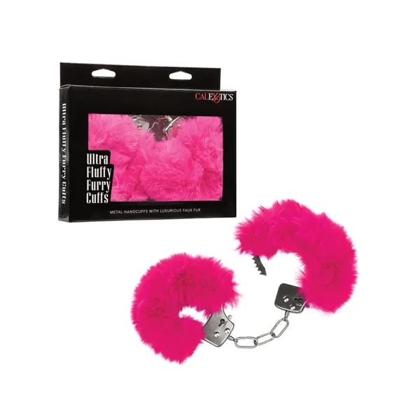 Ultra Fluffy Furry Cuffs – Pink