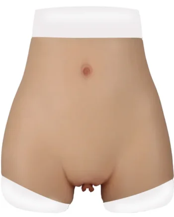 Ultra-Realistic Silicone Vagina Gaff Underwear - Large