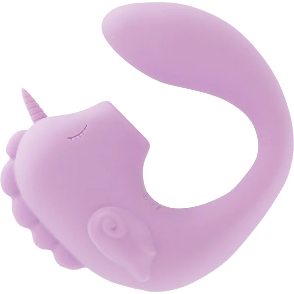 Unihorn C-Horse Marina Lilac Massaging Silicone Clitoral Vibrator