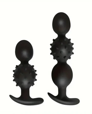 Unisex Built-in Ball Anal Plug Toy Stimulating Massager For Men