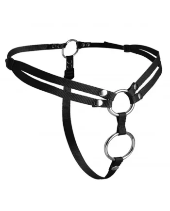 Unity Double Penetration Strap on Harness
