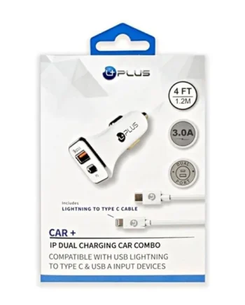 Uplus Car+ IP Dual Charging Car Combo
