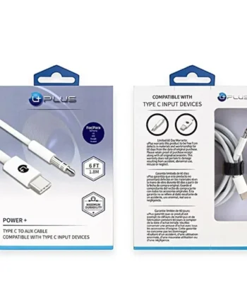 Uplus Power+ Type C To Aux Cable 6ft