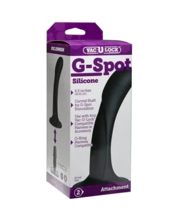 Vac-U-Lock G-Spot Silicone Black