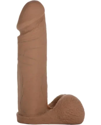 Vac-U-Lock Ultraskyn Dildo 8in – Chocolate