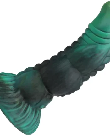 Vac-U-Lock X Fantasy Fuckers Green Serpent 8" Silicone Dildo